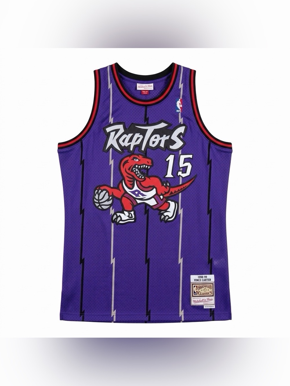 Mitchell & Ness Purple Toronto Raptors Vince Carter #15 Jersey MEDIUM
